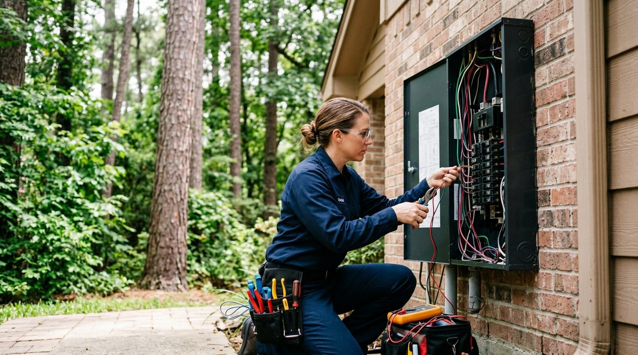 Electricians serving Kingwood, TX