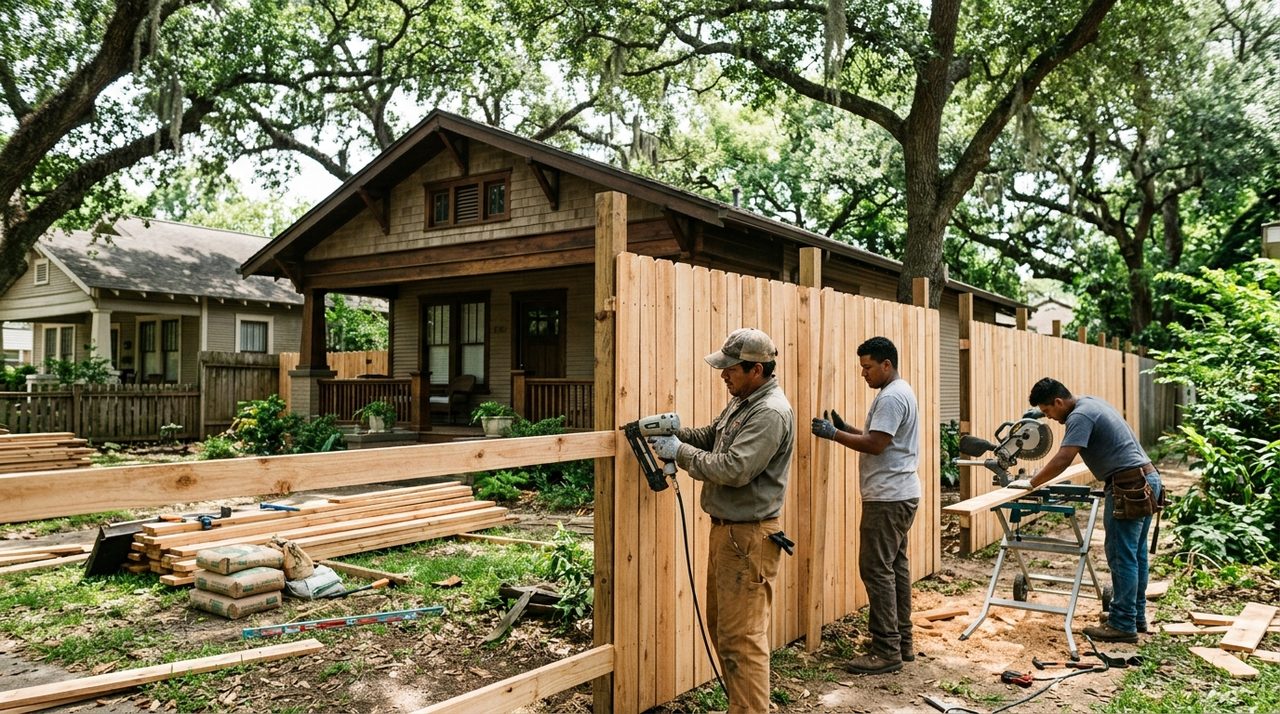 Fence Builders serving The Heights