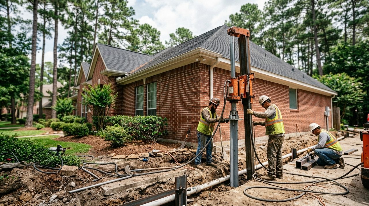 Foundation Repair serving Conroe, TX