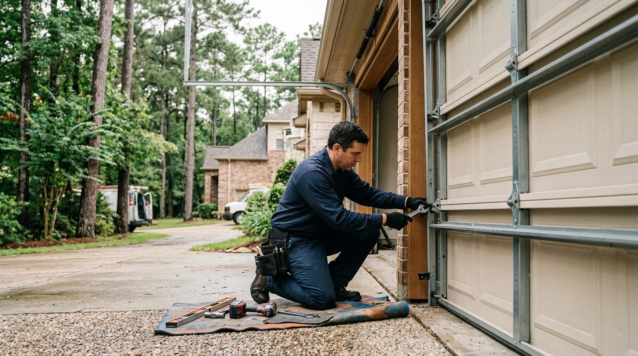 Garage Door Repair serving Highlands, TX