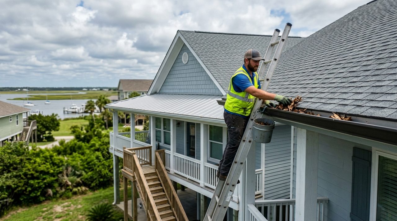 Gutter Cleaning serving Dickinson, TX