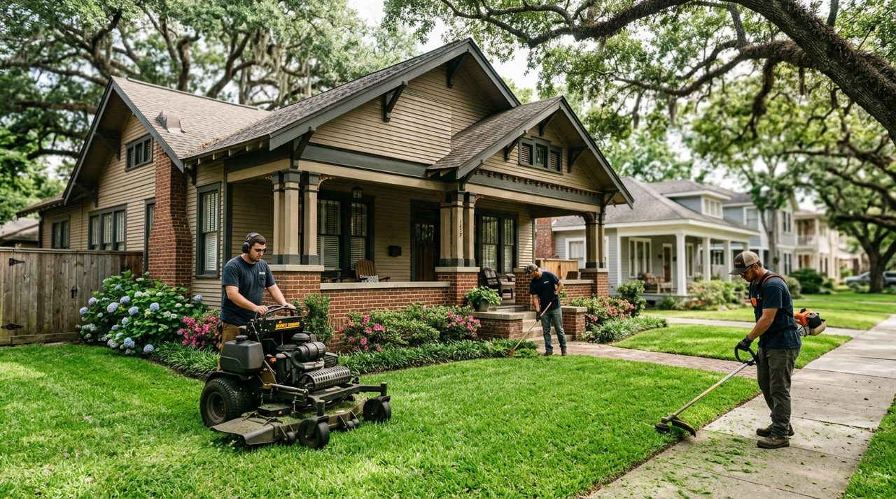 Landscapers serving Independence Heights