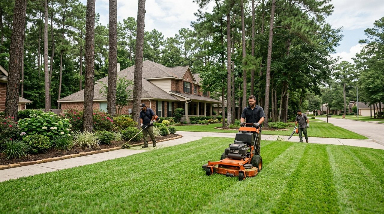 Landscapers serving Crosby, TX