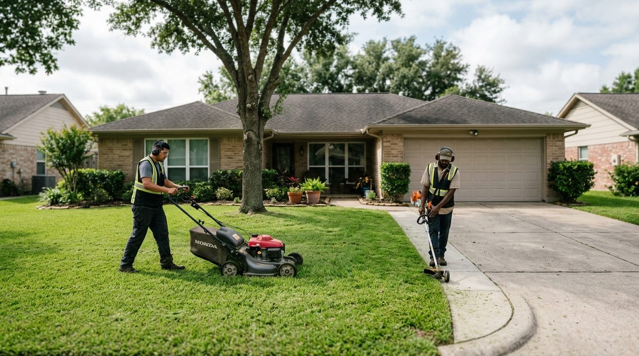 Landscapers serving Brookhollow