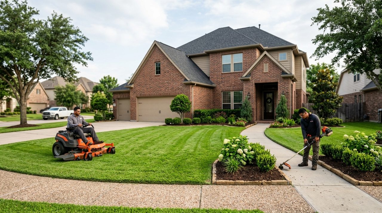 Landscapers serving Briargrove