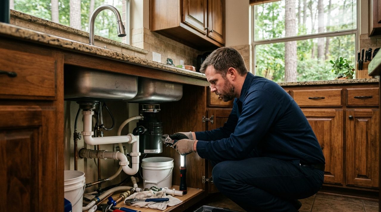 Plumbers serving The Woodlands, TX