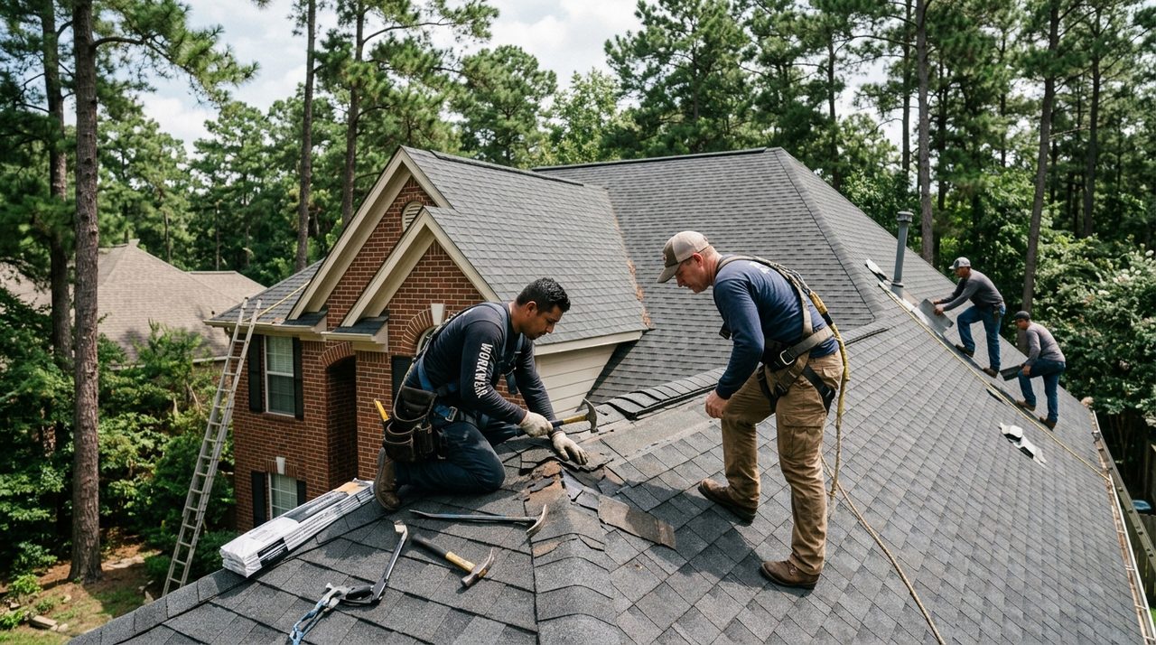 Roofers serving Kingwood, TX