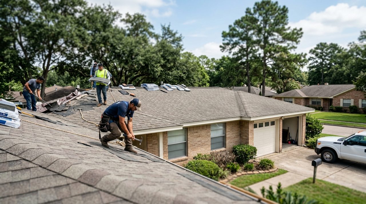 Roofers serving Acres Homes