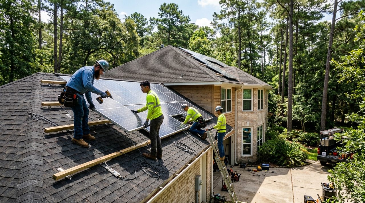 Solar Installers serving NE Houston