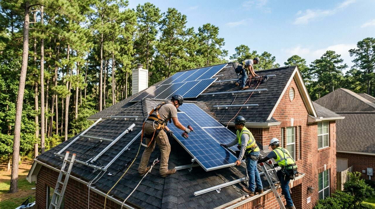 Solar Installers serving Conroe, TX