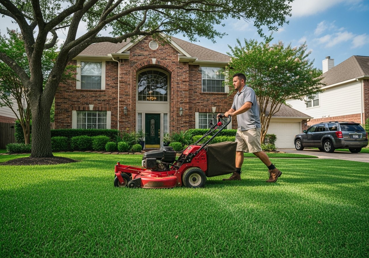 Landscapers in Houston