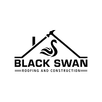 Black Swan Roofing & Construction logo