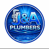 J&A Plumbers logo