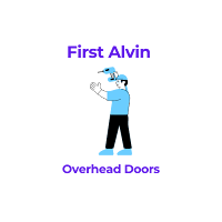 First Alvin Overhead Doors logo
