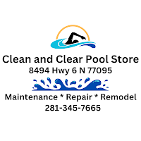 Clean & Clear Pools Store, Repairs, Maintenance & Remodel logo