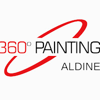 360° Painting of Aldine logo