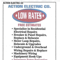 Action Electric Co logo
